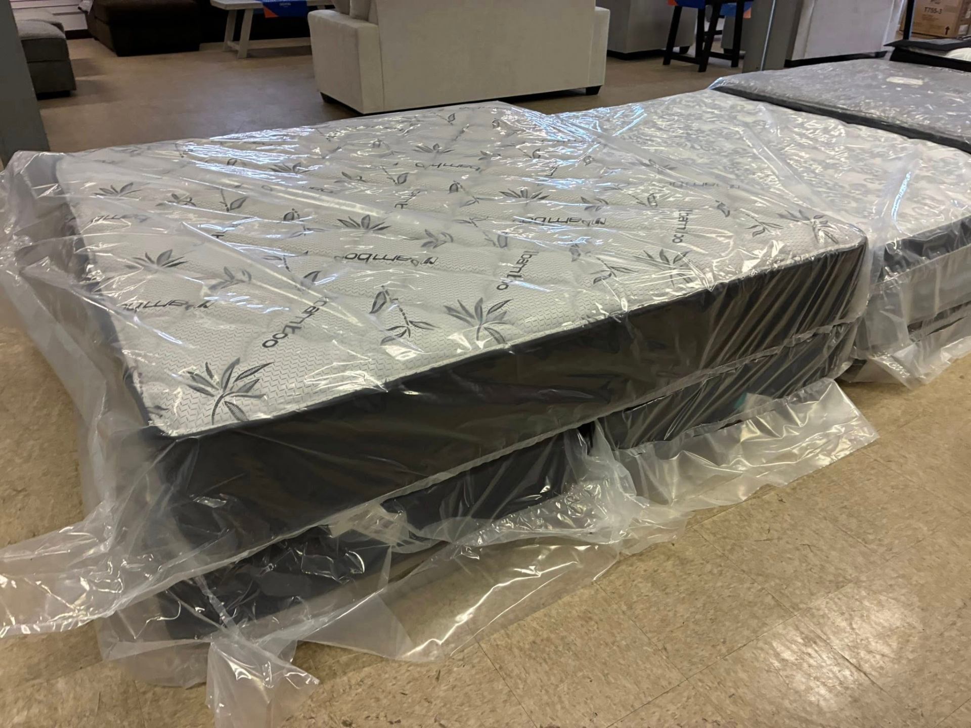 Bamboo-cover mattresses in stock